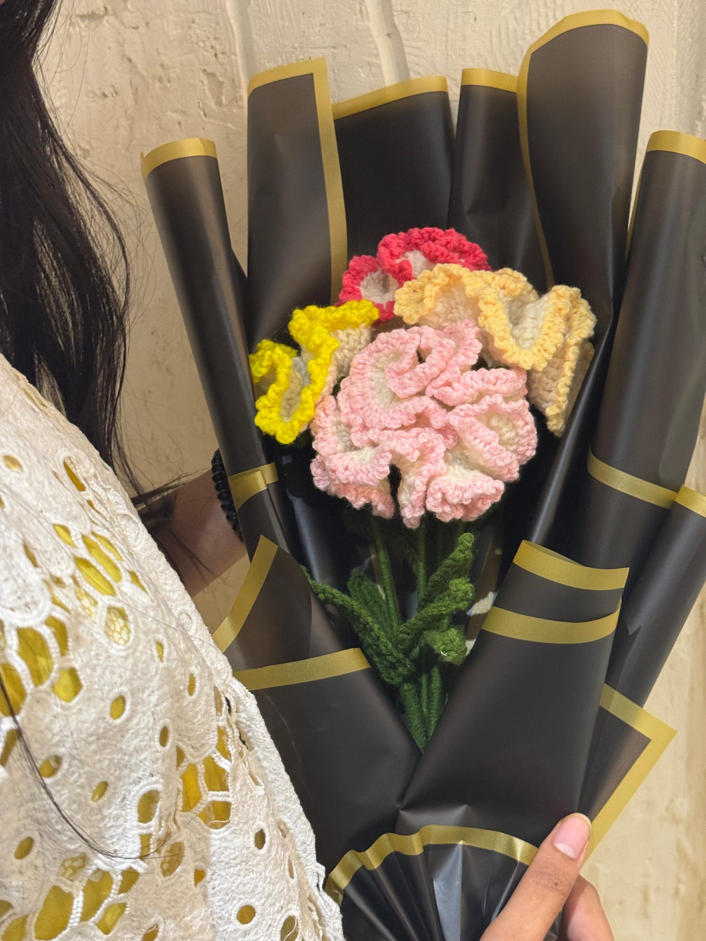 Multicolor Crochet Flowers