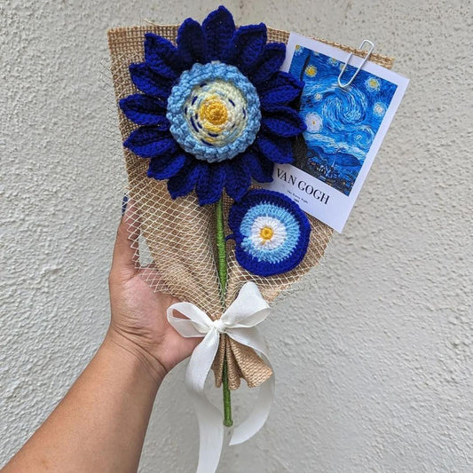 Blue Sunflower Keepsake